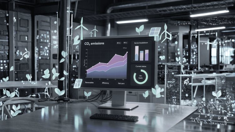 Integrating Sustainability Metrics Into Simulation Dashboards: CO₂, Scrap Rate, and Energy Benchmarks