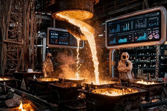 Smart Foundries: Connecting Simulation, Sensors, and Production