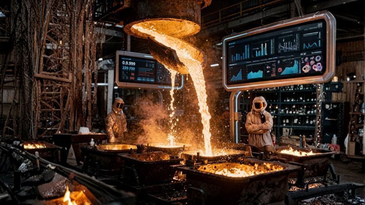 Smart Foundries: Connecting Simulation, Sensors, and Production