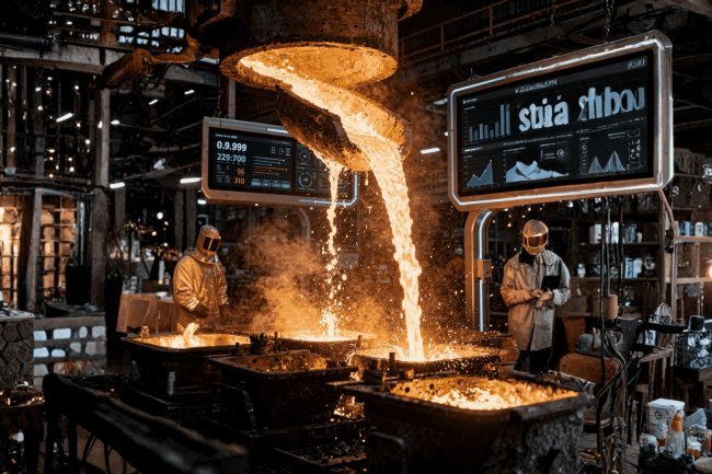Smart Foundries: Connecting Simulation, Sensors, and Production