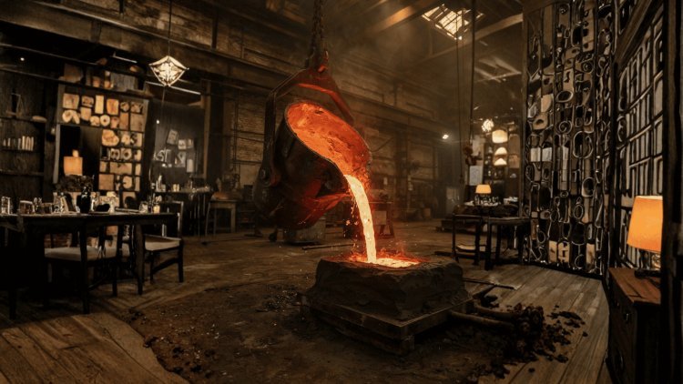 Precision in Molten Metal: Simulating Copper Alloy Casting