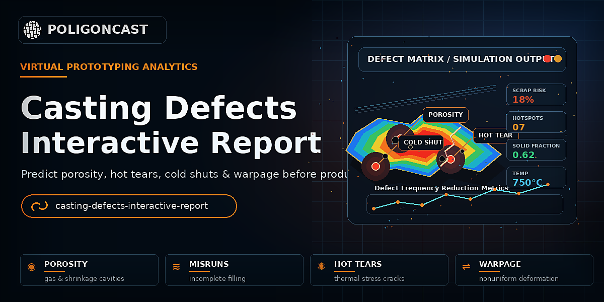 Casting Defect Prediction & Analysis: Porosity, Cracks, Warpage and ...