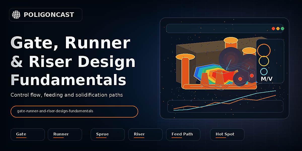 Gate, Runner & Riser Design Fundamentals | Casting Gating System ...