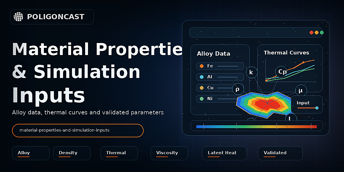 Material Properties & Simulation Inputs for Accurate Casting Analysis ...